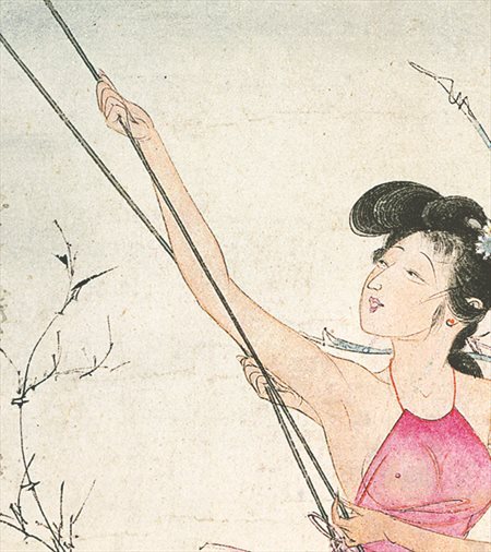 华坪县-胡也佛的仕女画和最知名的金瓶梅秘戏图